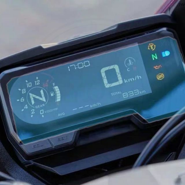 ฟิล์มติดเรือนไมล์ (2ชิ้น) CB500X CBR500R CB650R CBR650R ติดจอ2ชิ้น