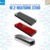 ฮีทซิงค์ M2 JONSBO M.2-3 M2 Aluminum Heatsink Cooling 2280 (ใช้งานกับ PS5 ได้)
