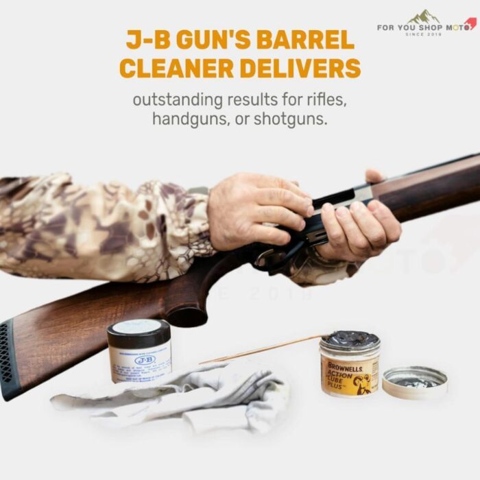 Brownells J-B Bore Cleaning Compound & Bore Bright น้ำยาขัดลำกล้องปืน ขจัดคราบทองแดง ตะกั่ว คราบดินปืน Made in USA
