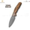 มีดพับ BESTECHMAN RONAN BMK02L / BMK02M ใบมีด Damascus 3.26 นิ้ว ด้ามไม้ Rosewood / Olive Wood ระบบล็อก B-Lock EDC