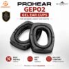 PROHEAR GEP02 (1คู่) Gel Ear Pads แผ่นเจลรองหู สำหรับ Howard Leight Impact Sport / Pro / Sync / Leightning และรุ่นรองรับ