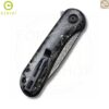 มีดพับ CIVIVI Elementum ใบมีด Damascus 2.96นิ้ว ด้าม Carbon Fiber ระบบ Liner Lock Flipper Knife EDC รุ่น C907C-DS2
