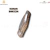 มีดพับ BESTECHMAN RONAN BMK02L / BMK02M ใบมีด Damascus 3.26 นิ้ว ด้ามไม้ Rosewood / Olive Wood ระบบล็อก B-Lock EDC