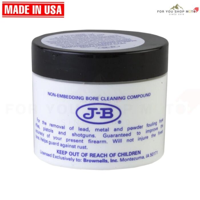 Brownells J-B Bore Cleaning Compound & Bore Bright น้ำยาขัดลำกล้องปืน ขจัดคราบทองแดง ตะกั่ว คราบดินปืน Made in USA