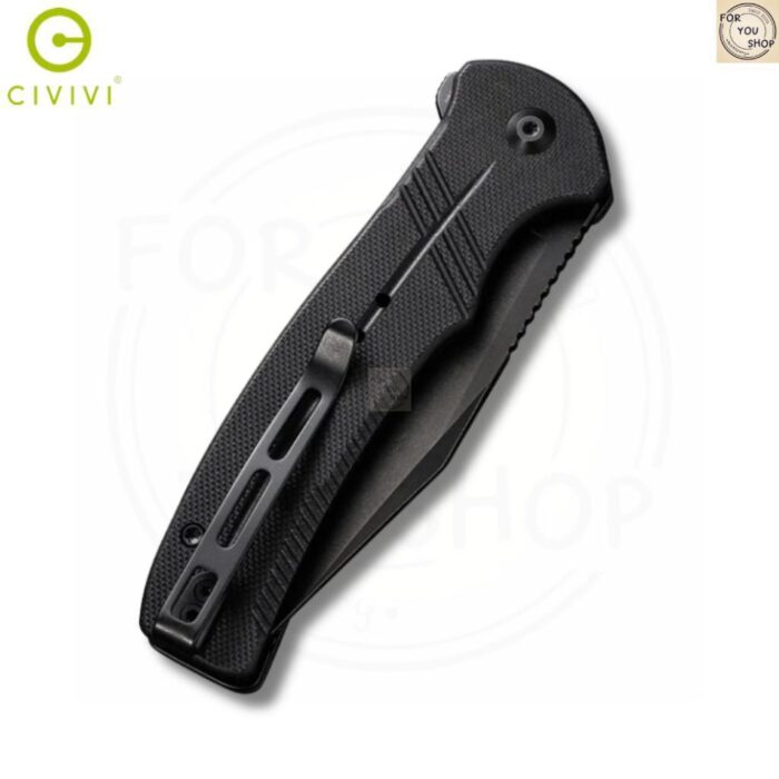 sg-11134201-825bd-mt6u43mo53b4de.jpg มีดพับ CIVIVI Cogent C20038E-1 ใบมีด 14C28N 3.47นิ้ว Half Serrated ด้าม G10 ระบบ Button Lock EDC สีดำ