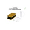 th-11134207-7r98w-lutexbxonne6c4-2.jpg LTQ Vapor Rosin Pre-Press Mold size 2"x4" Gold แม่พิมพ์สำเร็จรูป ขนาด 2"x4"นิ้ว สีทอง