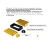 th-11134207-7r991-lutexbxom8tq3c-2.jpg LTQ Vapor Rosin Pre-Press Mold size 2"x4" Gold แม่พิมพ์สำเร็จรูป ขนาด 2"x4"นิ้ว สีทอง
