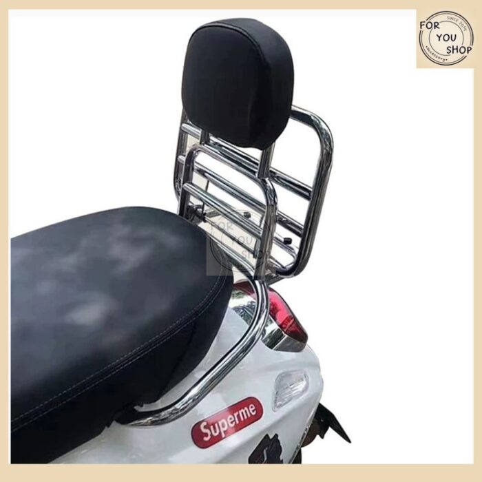 แร็คท้าย ตะแกรงหลัง พร้อมเบาะพนักพิง Vespa Sprint125 / Vespa Sprint150 / Vespa GTS300/Primavera