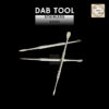 th-11134207-7rasa-m1tsvscbw6if6e-1.jpg ไม้แด๊บ สแตนเลส Dab Tool Stainless Steel แบบสองหัว ไม้ตักแด๊บ ไม้ตักเรซิ่น tool with resin