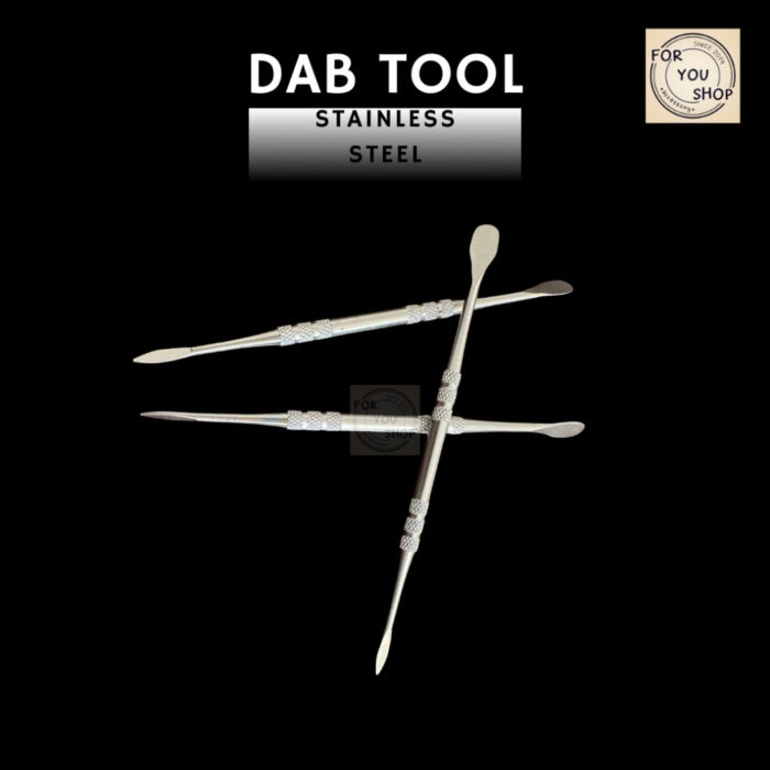 th-11134207-7rasa-m1tsvscbw6if6e-1.jpg ไม้แด๊บ สแตนเลส Dab Tool Stainless Steel แบบสองหัว ไม้ตักแด๊บ ไม้ตักเรซิ่น tool with resin