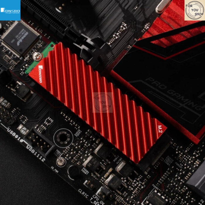 ฮีทซิงค์ M2 JONSBO M.2-3 M2 Aluminum Heatsink Cooling 2280 (ใช้งานกับ PS5 ได้)