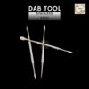 th-11134207-7rasl-m1tsvtobxx7t26-1.jpg ไม้แด๊บ สแตนเลส Dab Tool Stainless Steel แบบสองหัว ไม้ตักแด๊บ ไม้ตักเรซิ่น tool with resin