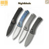 มีดพับ WEKNIFE Nightblade ใบมีด CPM 20CV 2.98นิ้ว ด้าม Titanium ระบบ Crossbar Lock EDC WE22046