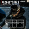 COAST XT7R ไฟฉายแรงสูง 1500 Lumens ไฟฉาย LED ชาร์จ USB-C ขนาดพกพา ปรับซูมได้ EDC