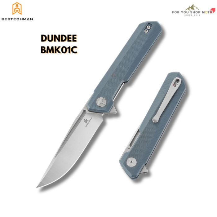 มีดพับ BESTECHMAN DUNDEE BMK01 ใบมีด D2 ขนาด 3.35" ออกแบบโดย Ostap Hel มีด EDC พกพาง่าย