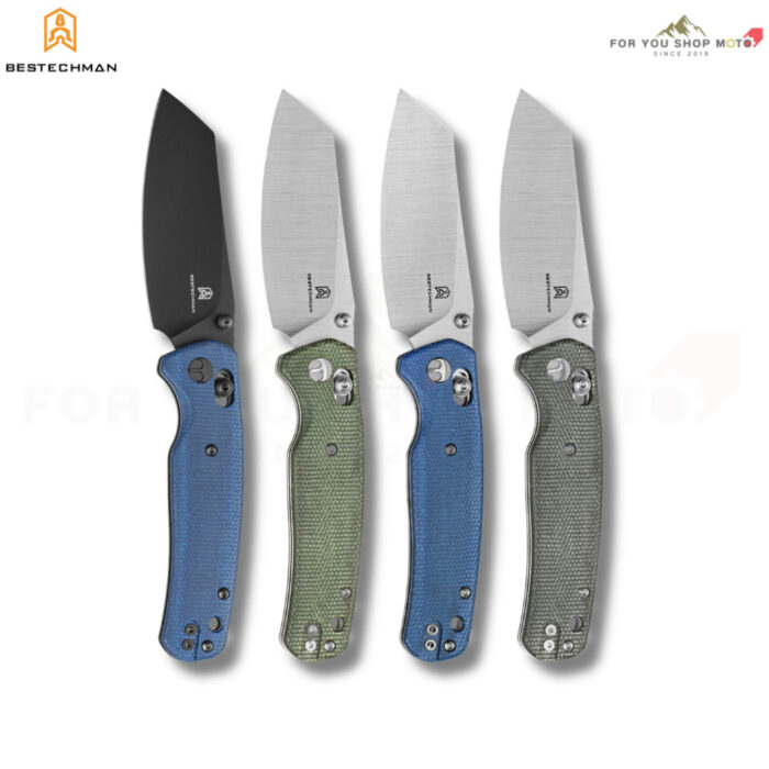 (มีส่งด่วน) มีดพับ Bestechman Cicada's Wing BMK06 ใบมีด 3.15 นิ้ว (Bar Lock) มีด EDC ดีไซน์พรีเมียม