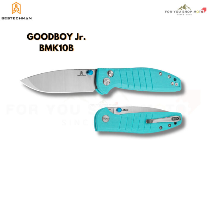 (มีส่งด่วน)BESTECHMAN GOODBOY Jr. Keanu (BMK10 Series) - มีดพับ EDC ขนาดใบมีด 2.83" ระบบ Button Lock คุณภาพสูง