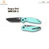 BESTECHMAN Angry Owl (BMK12 Series) - มีดพับ EDC ใบมีด 3.25" เหล็ก D2 ระบบ Button Liner Lock ด้าม G10 ดีไซน์ดุดัน