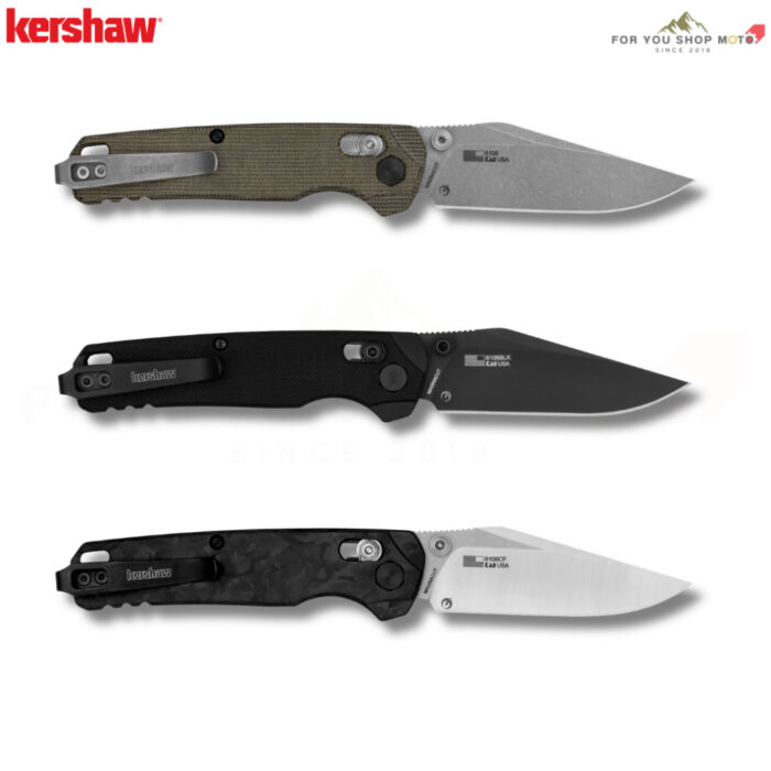 มีดพับ Kershaw Bel Air Clip Point USA ใบมีด MagnaCut 3.05 นิ้ว ด้าม Micarta / G10 / Carbon Fiber 6106 / 6106BLK / 6106CF