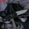 มีดพับ Kershaw Blur S30V (รุ่น 1670S30V) ด้ามดำ ใบ Stonewash เหล็กพรีเมียม CPM-S30V แท้ Made in USA