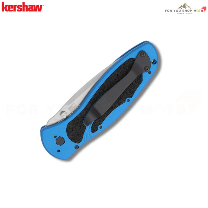 Kershaw Blur MagnaCut 1670NBMAG มีดพับพกพา ใบมีด CPM MagnaCut 3.375 นิ้ว ด้าม Aluminum น้ำเงิน-ดำ แท้ USA