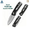 th-11134207-81ztd-mn2pawq5ov0j01-2.jpg มีดพับ SRM Scout 7229 ใบมีด 14C28N 2.72 นิ้ว ด้าม G10 / Aluminum Crossbar Lock Invisible Flipper EDC