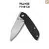 (New Products) มีดพับ RUIKE P746 ใบมีด 14C28N ขนาด 3.15 นิ้ว ด้าม Carbon Fiber พร้อม Front Flipper ระบบ Liner Lock EDC