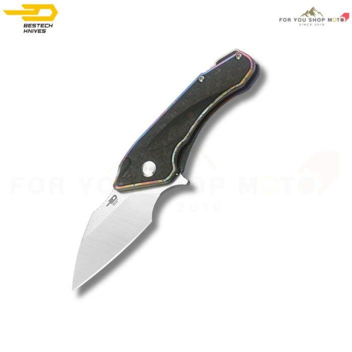 th-11134207-81ztd-mpxwyk6c17gg6a-2.jpg มีดพับ BESTECH GOBLIN BT1711D ด้าม Titanium สี Colorful ใบมีด CPM-S35VN