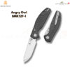 BESTECHMAN Angry Owl (BMK12 Series) - มีดพับ EDC ใบมีด 3.25" เหล็ก D2 ระบบ Button Liner Lock ด้าม G10 ดีไซน์ดุดัน