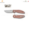 BESTECHMAN Angry Owl (BMK12 Series) - มีดพับ EDC ใบมีด 3.25" เหล็ก D2 ระบบ Button Liner Lock ด้าม G10 ดีไซน์ดุดัน