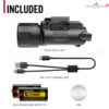 th-11134207-81ztd-mqzmj9599mo0e8.jpg COAST PTX65R Pistol Light ไฟฉายติดปืนพก 1000 Lumens / 38,000 Candela (รองรับราง Picatinny / Universal) ชาร์จได้ ปรับลำแส