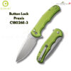 มีดพับ CIVIVI Button Lock Praxis ใบมีด Nitro-V / Damascus 3.75 นิ้ว ด้ามอะลูมิเนียม Aluminum ระบบ Button Lock มีด EDC