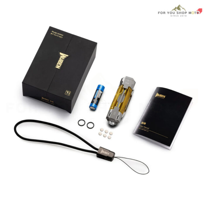 th-11134207-81ztd-mrt9btgmtzpd90.jpg Wuben E8 ไฟฉายพกพา EDC 1300 Lumens + แสง UV 365nm ดีไซน์โมดูลาร์เปลี่ยนเพลทแม่เหล็กได้ กันน้ำ IP68