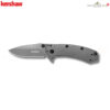 Kershaw 1555Ti Cryo SpeedSafe Assisted มีดพับ EDC ออกแบบโดย Rick Hinderer ใบมีด 2.75 นิ้ว เคลือบไทเทเนียม ด้ามสแตนเลส ขอ