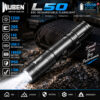 th-11134207-81ztd-msvyc1qfuqdcd3.jpg Wuben L50 ไฟฉาย Tactical EDC 1,200 Lumens หลอด OSRAM P9 แบตเตอรี่ 18650 ชาร์จ USB กันน้ำ IP68 ส่องไกล 200m
