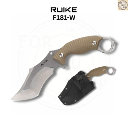 th-11134207-81zte-mnpkgnp9i3nof2-2.jpg มีดพก Ruike F181-W ใบมีด 14C28N 4.53นิ้ว Black stonewash ด้าม G10 พร้อมปลอก ABS Fixed Blade Knives