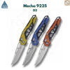 มีดพับ SRM Mecha 9225 ใบมีด D2 3.27นิ้ว ด้าม G10 ระบบ Crossbar Lock มีด EDC และ Outdoor