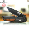 มีดพับ Smith&Wesson M&P Bodyguard ใบมีด 8Cr13MoV 3.625นิ้ว Tanto สีดำ ด้าม Aluminum ลายไม้ Liner Lock รุ่น 1085900