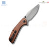 มีดพับ SENCUT Actium ใบมีด D2 3.46นิ้ว ด้ามไม้ Cuibourtia ระบบ Liner Lock รุ่น SA02F Flipper & Thumb Stud Knife EDC