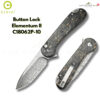 มีดพับ CIVIVI Button Lock Elementum II ใบมีด Nitro-V / Damascus 2.96นิ้ว ด้าม G10/Ultem/CarbonFiber/Aluminum (C18062P)