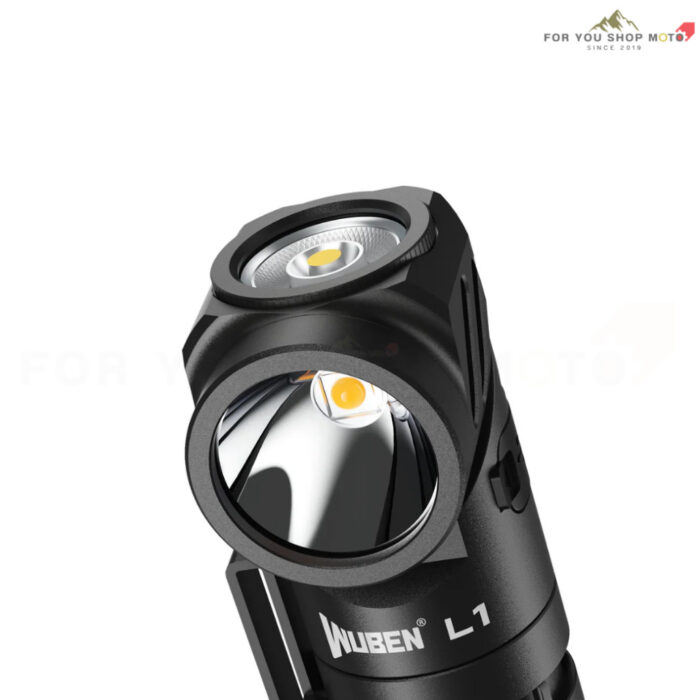 ไฟฉาย WUBEN L1 2000 Lumens NICHIA 519A LED (High CRI > 90) หัวหมุนได้ 180° ชาร์จ USB-C เป็น Powerbank ได้ ฐานแม่เหล็ก