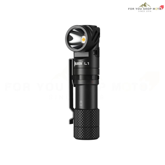 ไฟฉาย WUBEN L1 2000 Lumens NICHIA 519A LED (High CRI > 90) หัวหมุนได้ 180° ชาร์จ USB-C เป็น Powerbank ได้ ฐานแม่เหล็ก