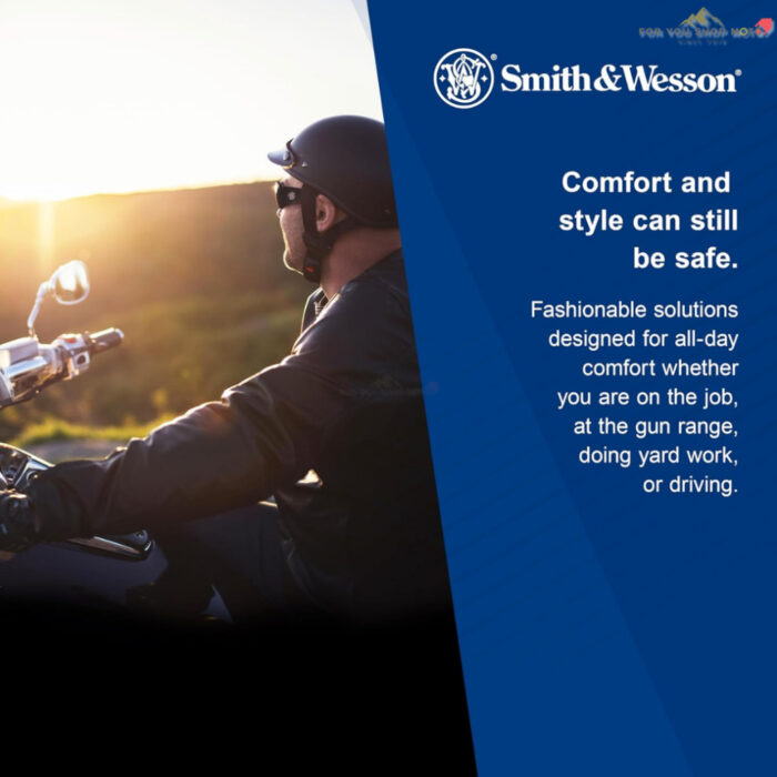 Smith & Wesson Elite Safety Glasses 21303 แว่นตาเซฟตี้ เลนส์ Smoke กันฝ้า มาตรฐาน ANSI Z87.1+ พร้อมถุงไมโครไฟเบอร์