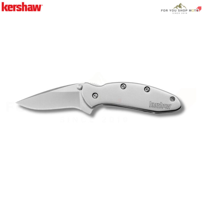 Kershaw 1600 Ken Onion Chive SpeedSafe Assisted มีดพับ EDC ขนาดพกพา ใบมีด 420HC 1.9 นิ้ว ด้ามสแตนเลส ของแท้ Made in USA