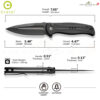 มีดพับ CIVIVI Incindie EDC ใบมีด 14C28N / Damascus 3.48 นิ้ว ด้าม G10 ระบบ Flipper & Button Lock รุ่น C23053