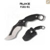 มีดพก Ruike F181-B1 ใบมีด 14C28N 4.53นิ้ว Blackened and polished ด้าม G10 พร้อมปลอก ABS Fixed Blade