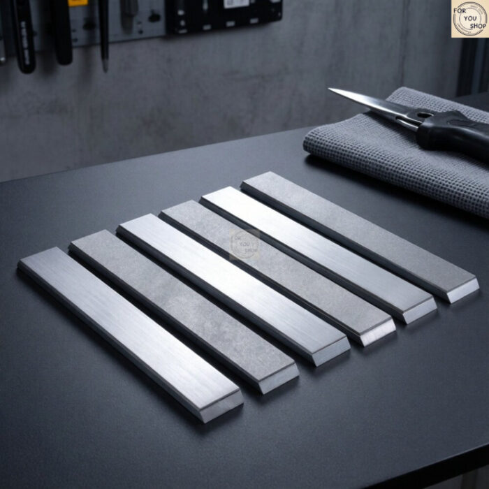 (1ชิ้น) หินลับมีดเพชร 240-3000 Grit Rieci ฐานอลูมิเนียมเกรดอากาศยาน สำหรับเครื่องลับมีด RC-003MAX รุ่น R-004