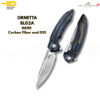 (มีส่งด่วน) มีดพับ Bestech Ornetta (BL02) ใบมีด N690 3.54 นิ้ว ด้าม Carbon Fiber ผสม G10 (ของแท้)