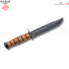 KA-BAR 1220 US Army Fighting Knife มีด Fixed 7 นิ้ว เหล็ก 1095 Carbon Steel ด้ามหนังแท้ พร้อมซองหนังแท้ ของแท้ USA 100%