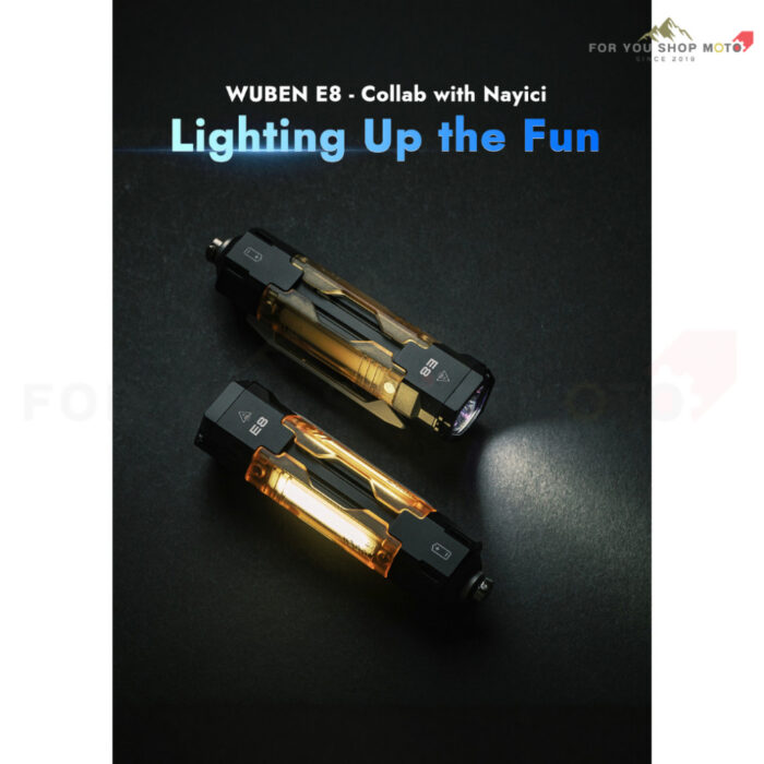 th-11134207-81ztf-mrt9brlhhfy981.jpg Wuben E8 ไฟฉายพกพา EDC 1300 Lumens + แสง UV 365nm ดีไซน์โมดูลาร์เปลี่ยนเพลทแม่เหล็กได้ กันน้ำ IP68